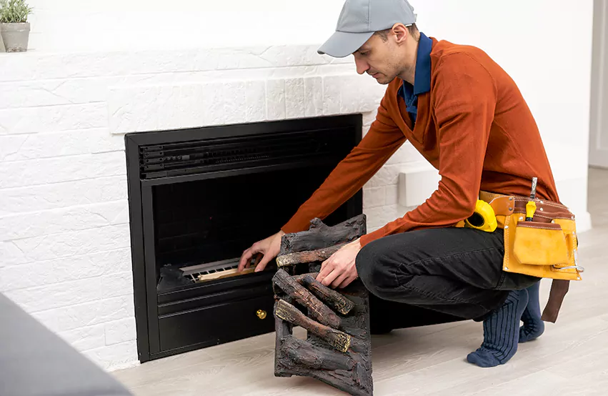Wood Fireplace Repair in New Territory, TX